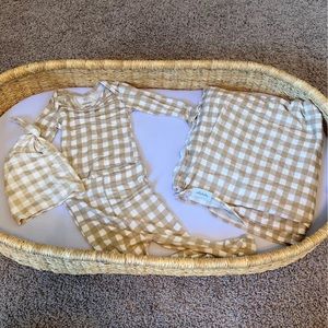 Solly baby gingham set